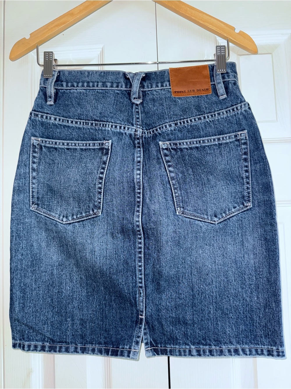 J crew point sur denim skirts size 26